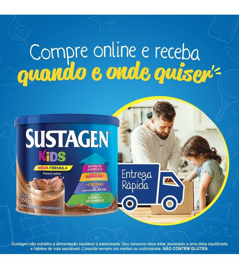 Complemento-Alimentar-Sustagen-Kids-Sabor-Chocolate---Lata-380g