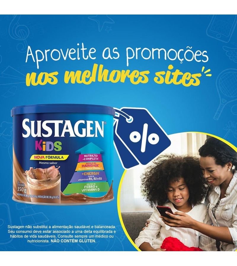 Complemento-Alimentar-Sustagen-Kids-Sabor-Chocolate---Lata-380g