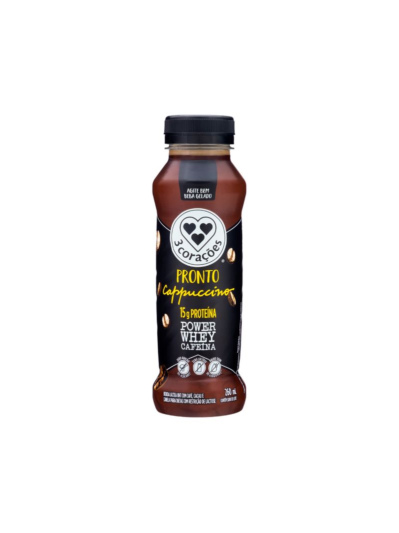 Cappuccino-3-Coracoes-260ml-Power-Whey-Cafe