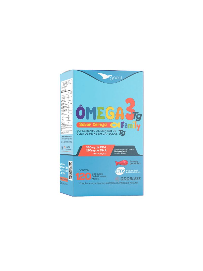 Global-Omega-3-Family-Com-120-Capsulas-Cereja
