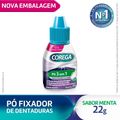 Corega Po Fixador De Dentadura, Forte Fixacao, Sabor Menta 22g