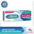 Ultra Corega Creme Fixador De Dentadura Com Bico De Precisao Sem Sabor  19/20g