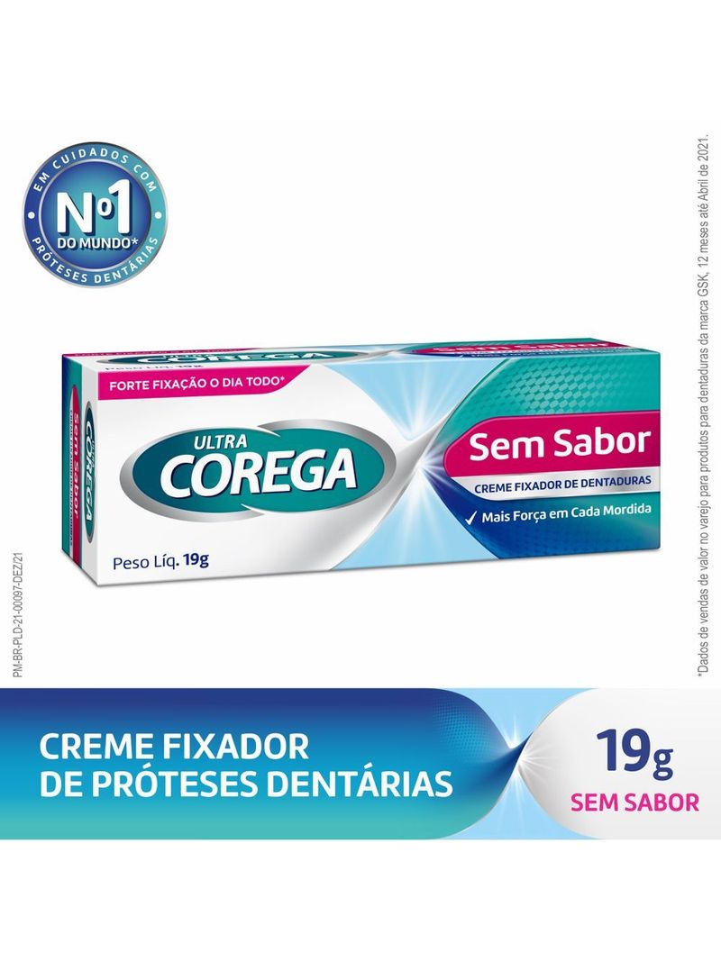 Ultra-Corega-Creme-Fixador-De-Dentadura-Com-Bico-De-Precisao-Sem-Sabor--19-20g