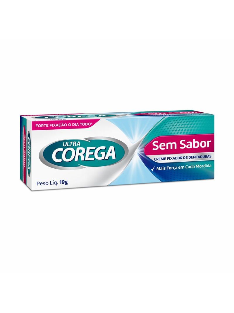 Ultra-Corega-Creme-Fixador-De-Dentadura-Com-Bico-De-Precisao-Sem-Sabor--19-20g