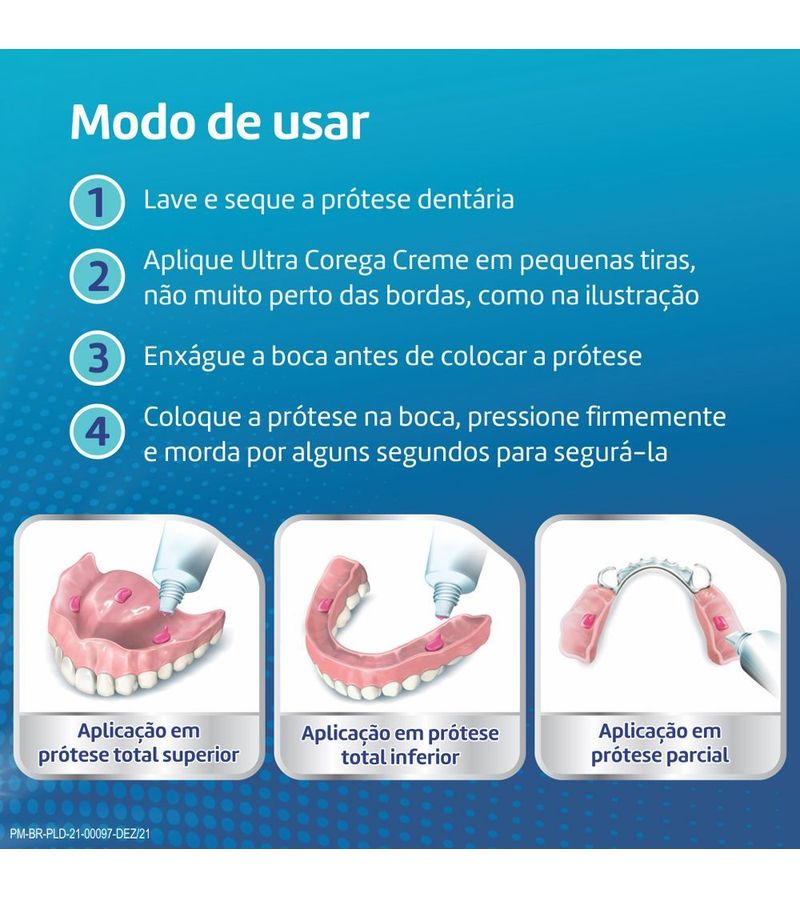 Ultra-Corega-Creme-Fixador-De-Dentadura-Com-Bico-De-Precisao-Sem-Sabor--19-20g