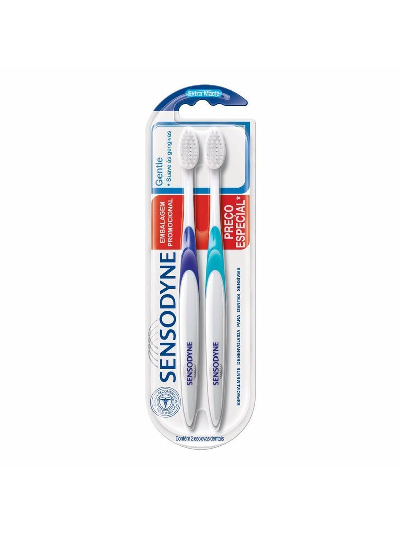 Sensodyne-Gentle-Escova-Dental-Para-Dentes-Sensiveis---Kit-Promocional--Escova-De-Dente---2-Unidades