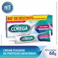 Kit Ultra Corega Creme Fixador De Dentadura Sem Sabor 68/70gr - 60% Off  Na 2ª Unid.