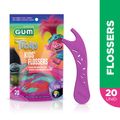 Fio Dental Gum Trolls World Com 20 Uva Com Fluor