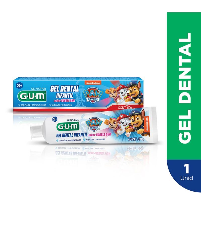 Gel-Dental-Gum-Patrulha-Canina-50gr-Com-Fluor