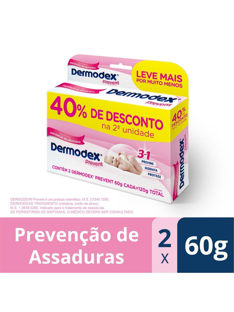 Kit-Pomada-Para-Prevencao-De-Assaduras-Dermodex-Prevent---120g--2x60g-----40--Na-2ª-Unidade