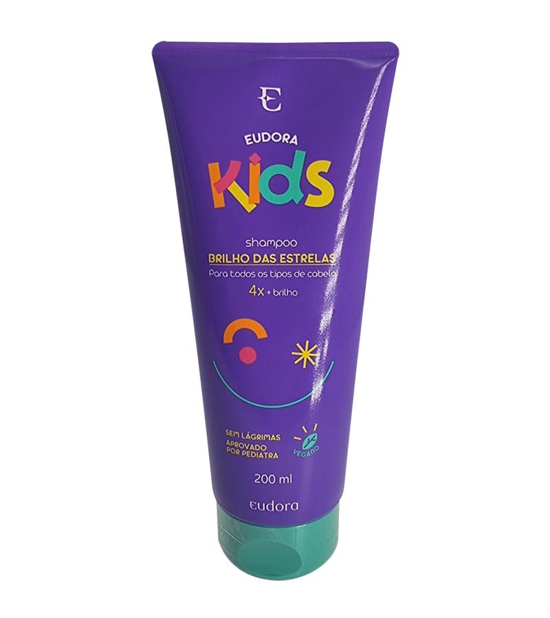 Shampoo-Eudora-Kids-200ml-Brilho-Das-Estrelas