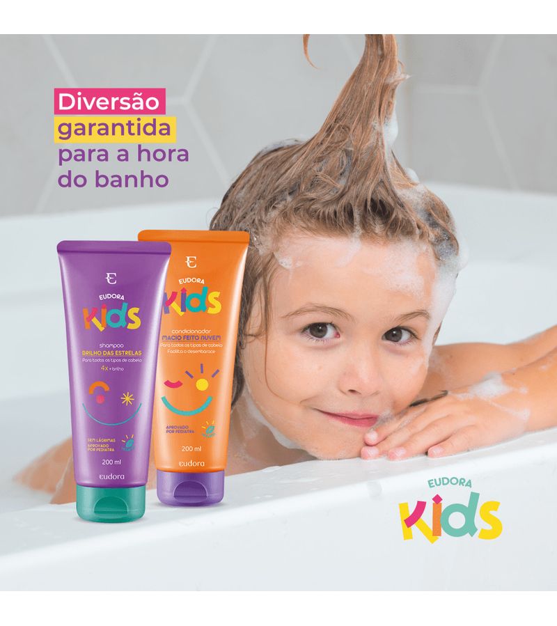 Shampoo-Eudora-Kids-200ml-Brilho-Das-Estrelas