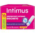 Absorvente Intimus Interno Medio Leve 16 Pague 15