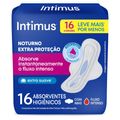 Absorvente Intimus Noturno Suave Com Abas 16 Unidades