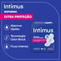 Absorvente Intimus Noturno Suave Com Abas 16 Unidades