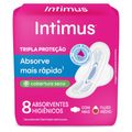 Absorvente Intimus Tripla Protecao Com Abas Seca 8 Unidades