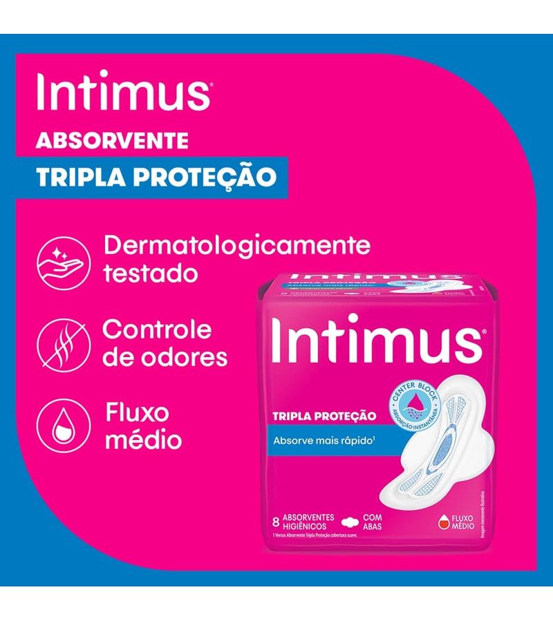 Absorvente-Intimus-Tripla-Protecao-Com-Abas-Seca-8-Unidades