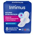 Absorvente Intimus Noturno Suave Com Abas 8 Unidades