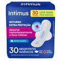 Absorvente Intimus Noturno Suave Com Abas 30 Unidades