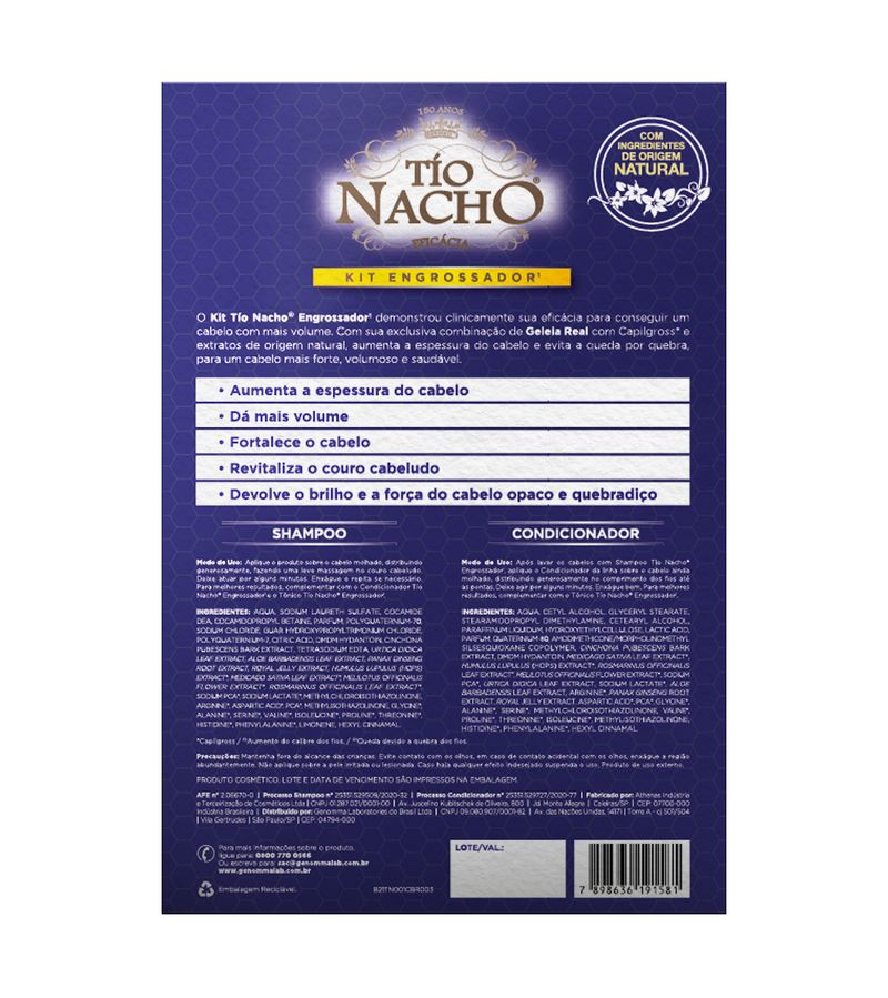 Kit-Tio-Nacho-Engrossador-Shampoo-415---Condicionador-200ml