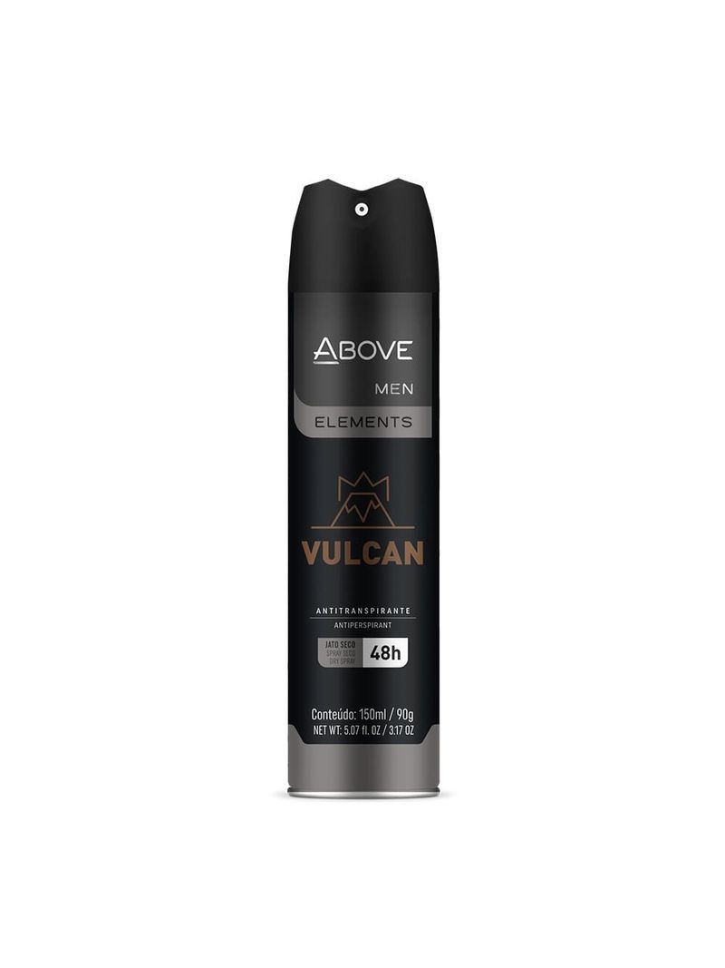 Desodorante-Above-Masculino-Elements-Aerossol-150ml-Vulcan