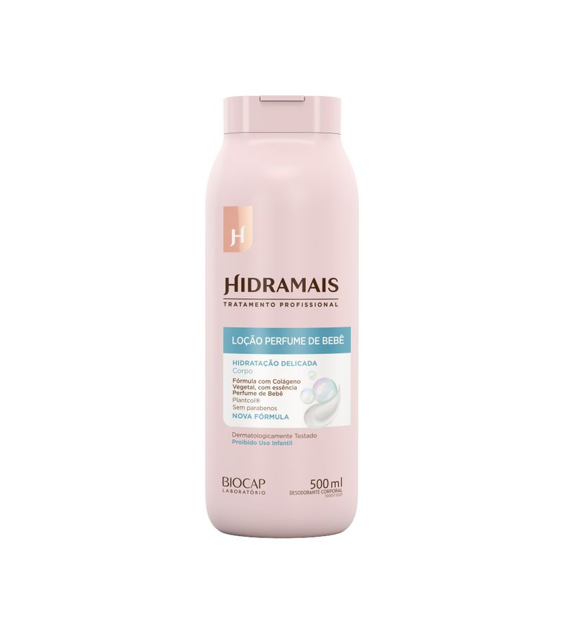 Hidratante-Hidramais-500ml-Locao-Perfume-De-Bebe