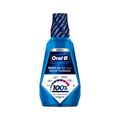 Enxaguante Oral B Bucal 100% 1000ml Menta Refrescante