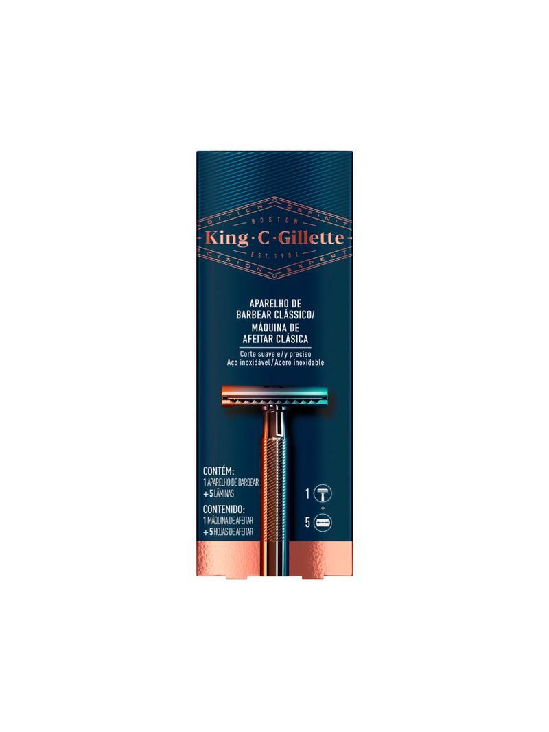 Aparelho-lamina-King-C-Gillette-Classico-Com-1-5