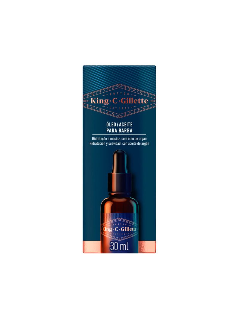 Oleo-King-C-Gillette-Para-Barba-30ml