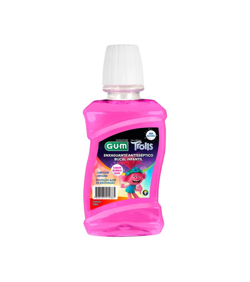 Enxaguante-Gum-Trolls-World-250ml-Bubble-Gum