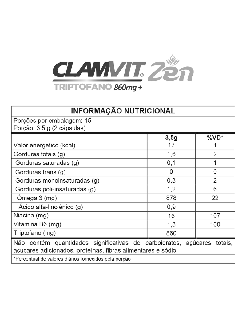 Clamvit-Zen-Triptofano---Vitaminas-B3-E-B6-Com-30-Capsulas-860mg