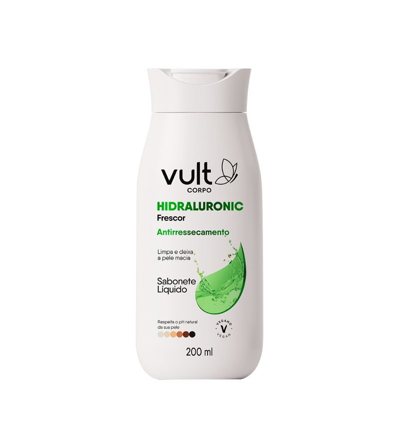 Sabonete-Vult-Corpo-Liquido-200ml-Hidraluronic-Frescor