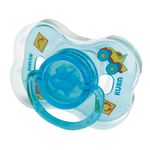 Chupeta-Kuka-Azul-Decorada-Com-Argola-Bico-Silicone-N.2