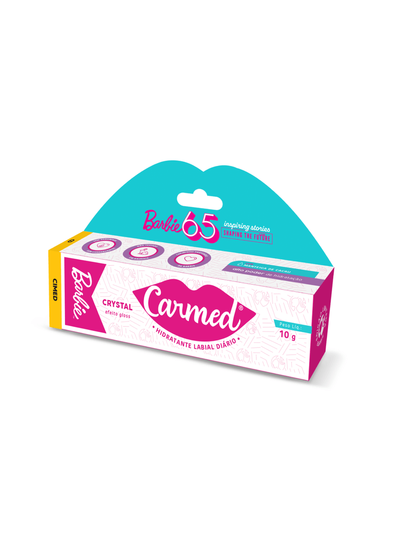 Protetor-Labial-Carmed-Barbie-10gr-Crystal