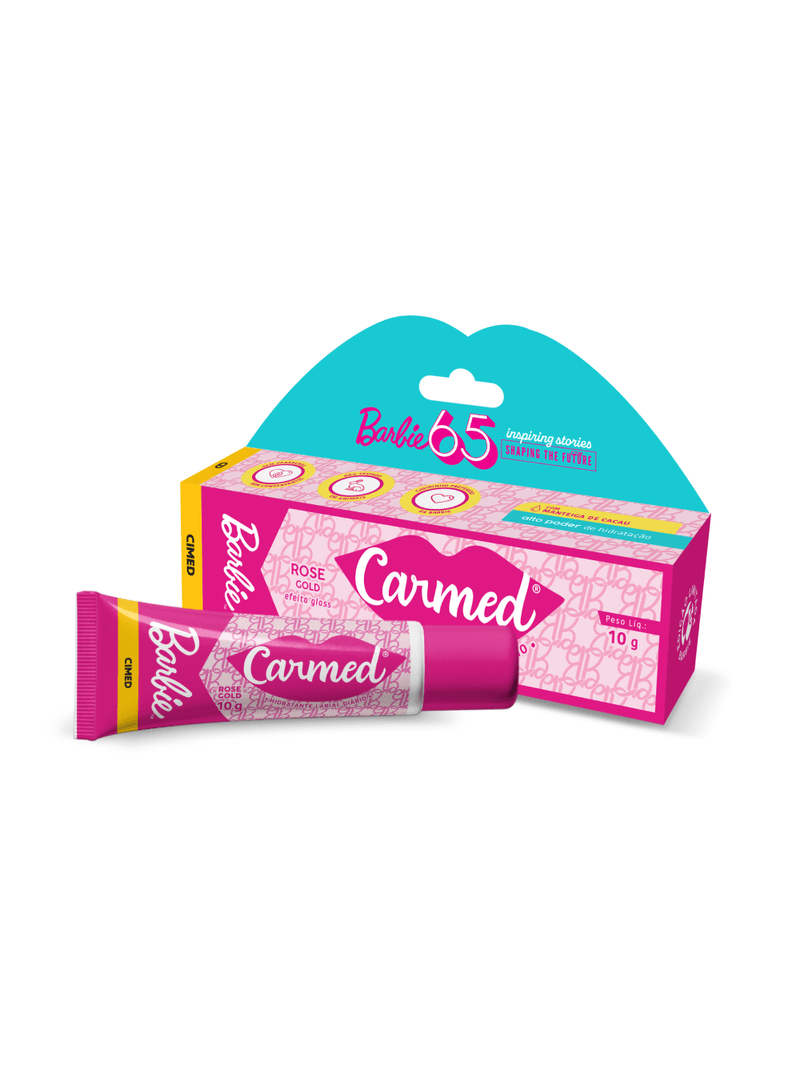Protetor-Labial-Carmed-Barbie-10gr-Rose-Gold