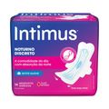 Absorvente Noturno Discreto Intimus Extra Suave Com Abas Intimus 14  Unidades