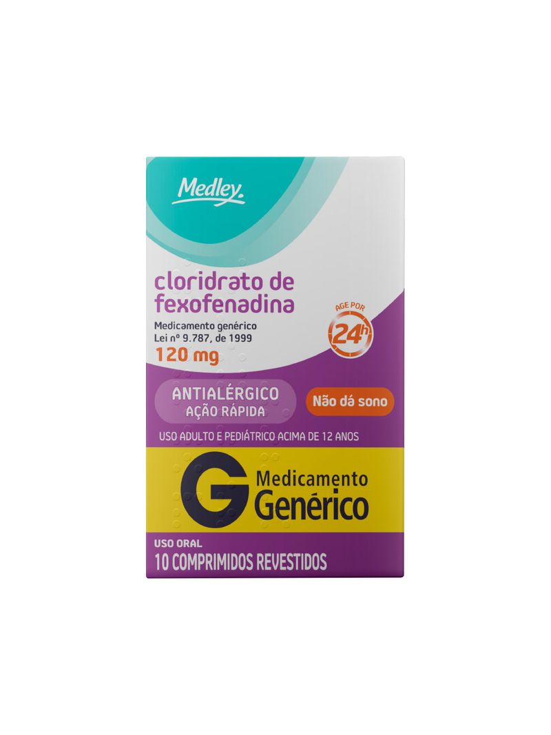 Fexofenadi-Medley-Com-10-Comprimidos-Revestidos-120mg-Generico