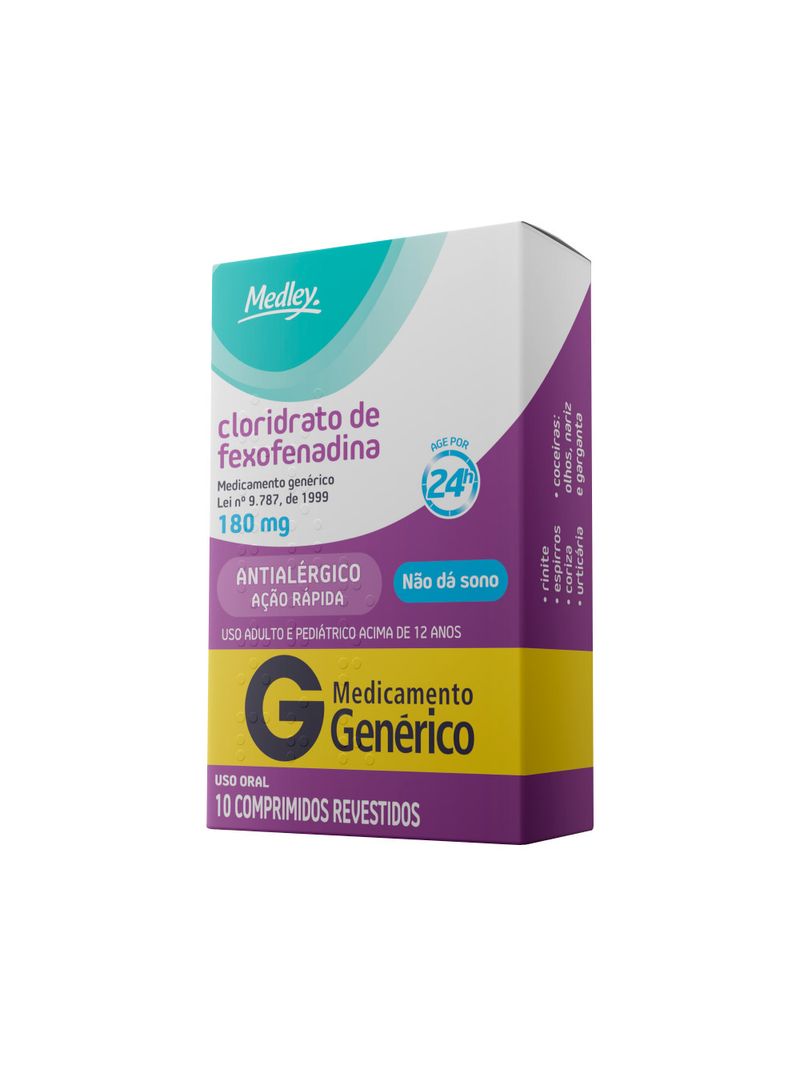 Fexofenadi-Medley-Com-10-Comprimidos-Revestidos-180mg-Generico