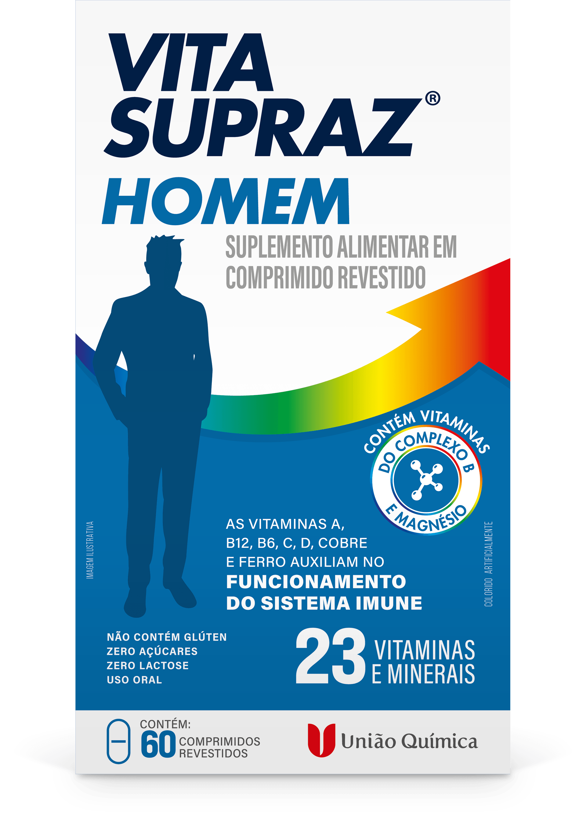 Vita Supraz Homem com Rev X 60 (Al), Vita Supraz