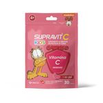 SUPRAVIT-C-GARFIELD-KIDS	C-30-GOMAS-MORANGO-IMUNIDADE