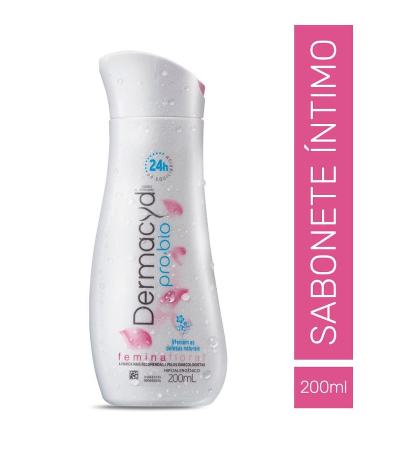 Sabonete Intimo Dermacyd Femina 200ml - Preço Popular