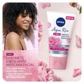 Sabonete Esfoliante Mascara Facial 3 Em 1 Nivea Aqua Rose 150ml