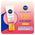 Protetor Solar Facial Anti-idade Beauty Expert Pele Normal A Seca Fps60  Nivea Sun Q10 50g