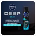 Desodorante Antitranspirante Aerossol Nivea Men Carvao Ativado Deep Beat  150ml