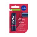 Hidratante Labial 2 Em 1 Nivea Hidra Color Vermelho 4,8g