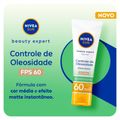 Protetor Solar Facial Controle De Oleosidade Beauty Expert Cor Media  Fps60 Nivea Sun 50g