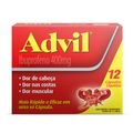 Advil Ibuprofeno 400mg Com 12 Capsulas