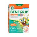 Benegrip Imuno Kids Com 30 Comprimidos Mastigaveis Uva/morango/laranja E  Com Mel