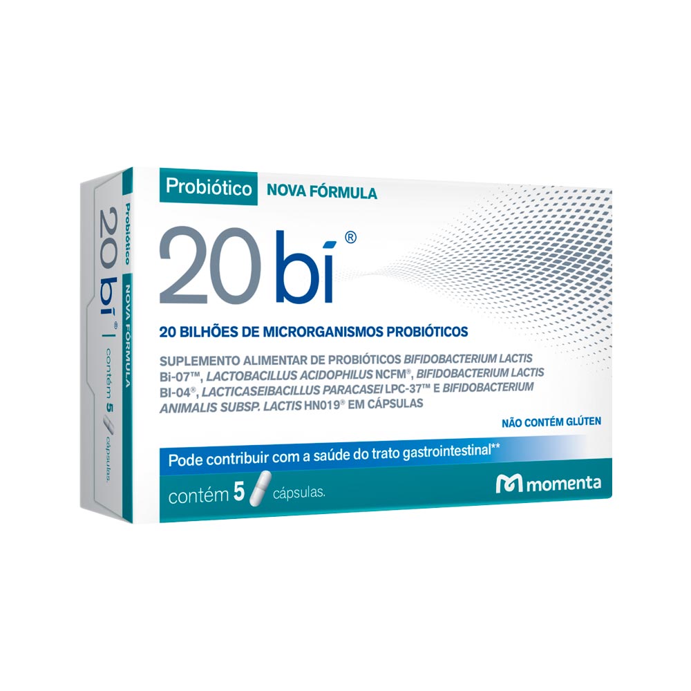 20BI COM 5 CAPSULAS - Preço Popular