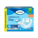 FRALDA-TENA-DERMACARE-SLIP-GER-COM-16-TAMANHO-EG-SEVERA